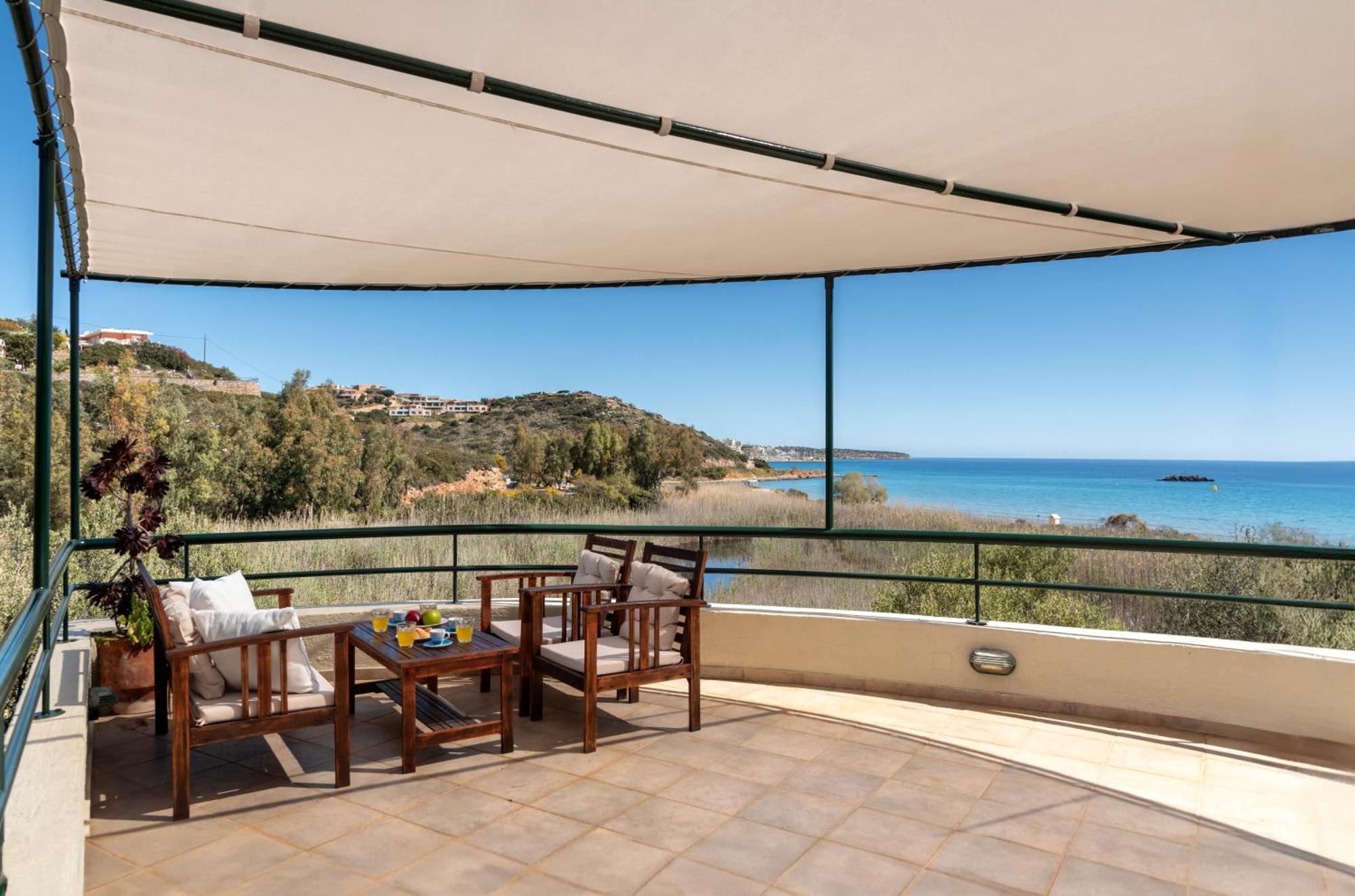 Coastal Dream Beachview Jacuzzi& Sauna Amoudara  Exterior photo