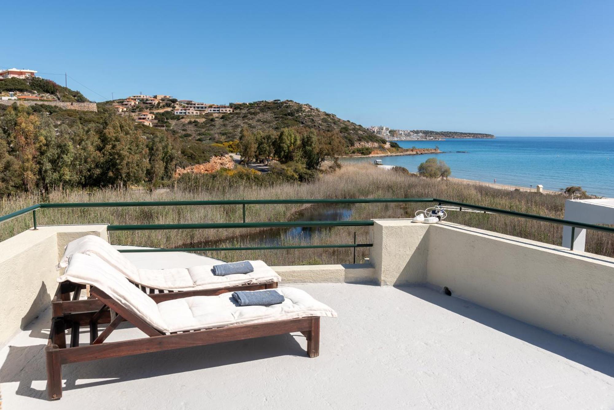 Coastal Dream Beachview Jacuzzi& Sauna Amoudara  Exterior photo