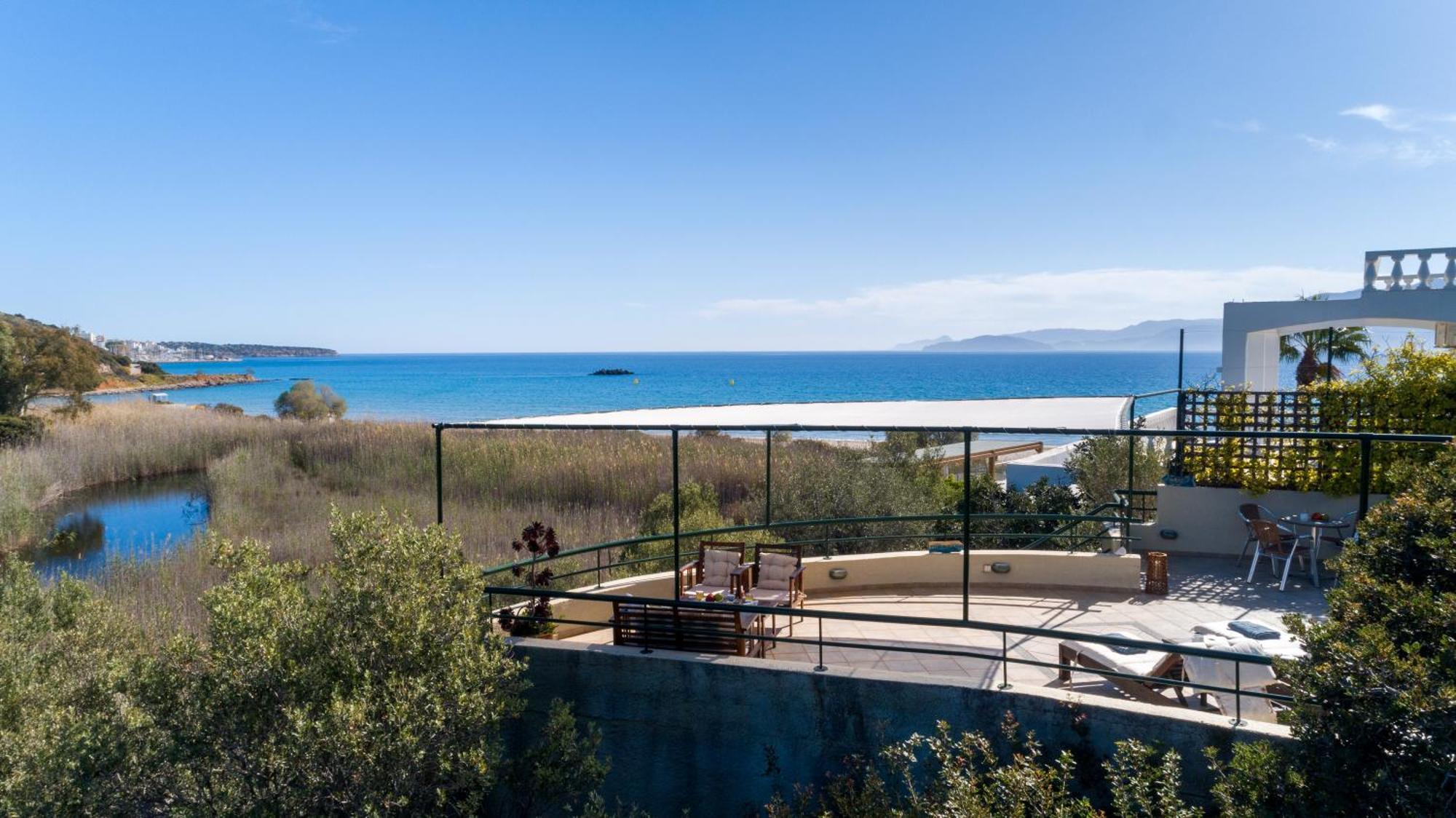 Coastal Dream Beachview Jacuzzi& Sauna Amoudara  Exterior photo